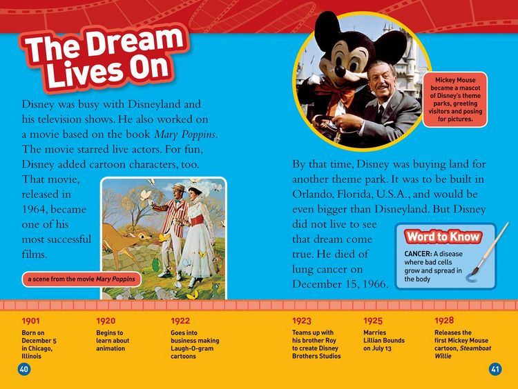 Produktbild: Walt Disney (National Geographic Kids Readers, Level 3)