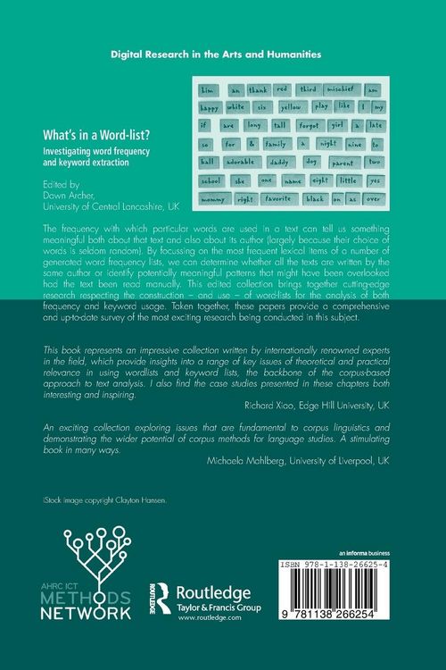 Produktbild: What's in a Word-list?