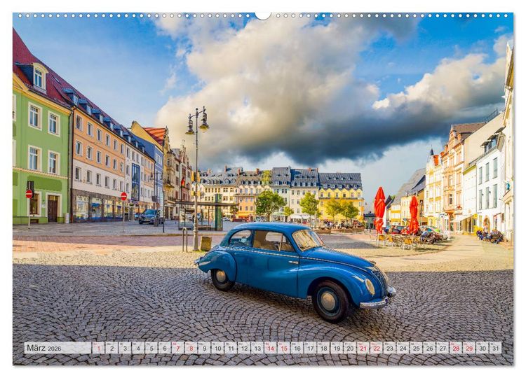 Produktbild: Mittweida Impressionen (hochwertiger Premium Wandkalender 2026 DIN A2 quer), Kunstdruck in Hochglanz