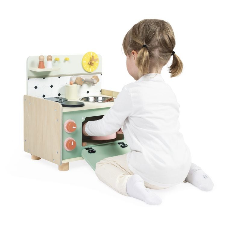 Produktbild: Spielk&uuml;che 'Liebe Omama' &ndash; Kompakte Kitchenette mit Zubeh&ouml;r