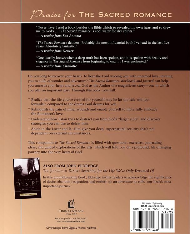 Produktbild: The Sacred Romance Workbook and Journal