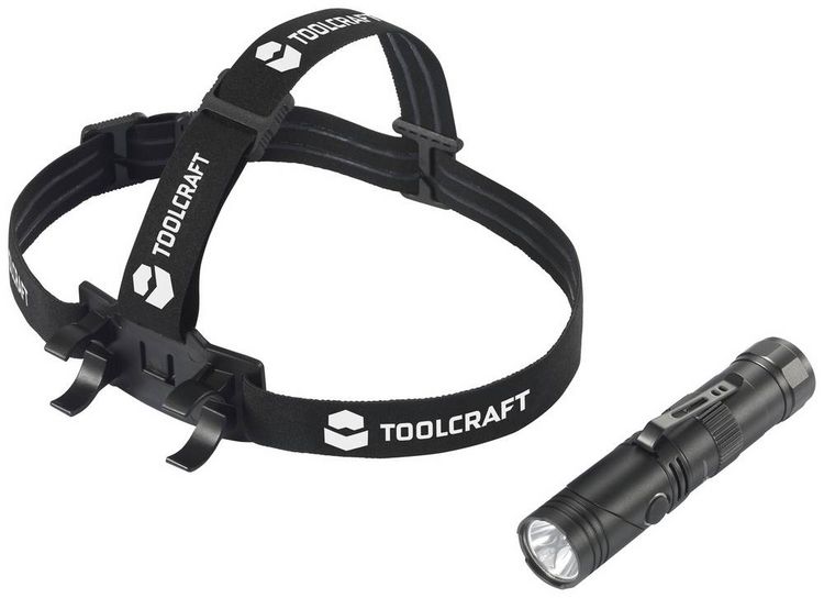Produktbild: TOOLCRAFT TO-7838469 SMD LED Stirnlampe akkubetrieben 2000lm 200h TO-7838469