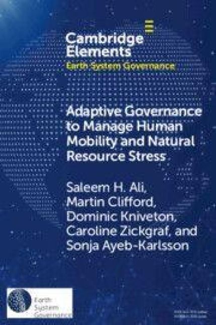 Produktbild: Adaptive Governance to Manage Human Mobility and Natural Resource Stress