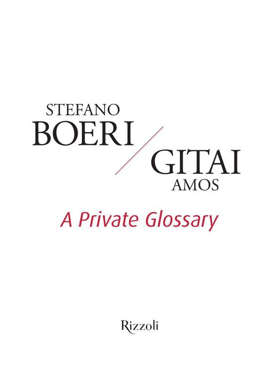 Produktbild: A private glossary