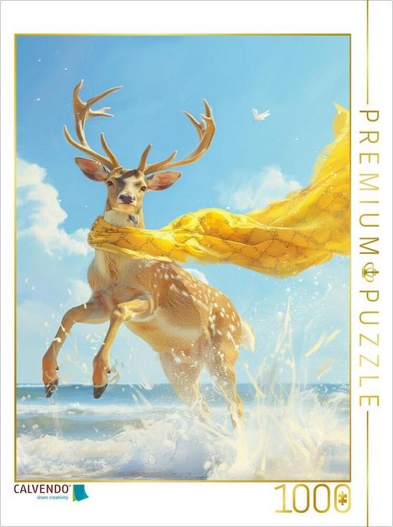 Produktbild: CALVENDO Puzzle Lenny Leichtfu&szlig; | 1000 Teile Lege-Gr&ouml;&szlig;e 64x48cm Foto-Puzzle f&uuml;r gl&uuml;ckliche Stunden