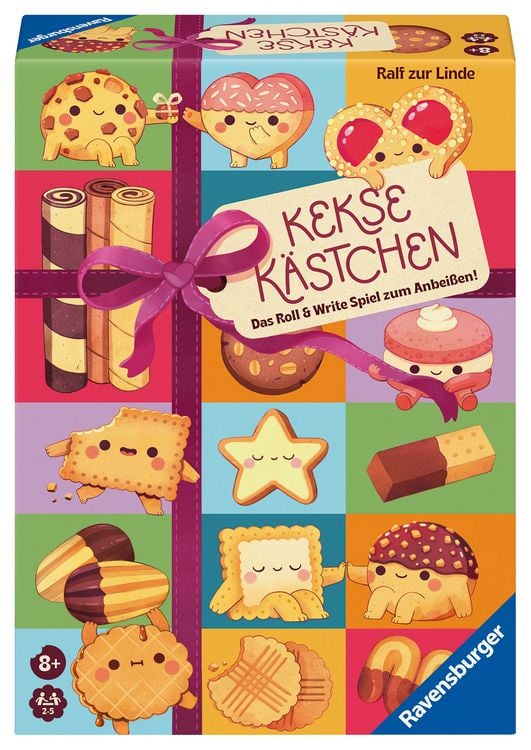 Produktbild: Keksek&auml;stchen - Gesellschaftsspiel & Brettspiel ab 8 Jahre