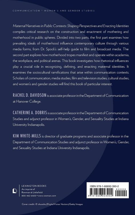 Produktbild: Maternal Narratives in Public Contexts
