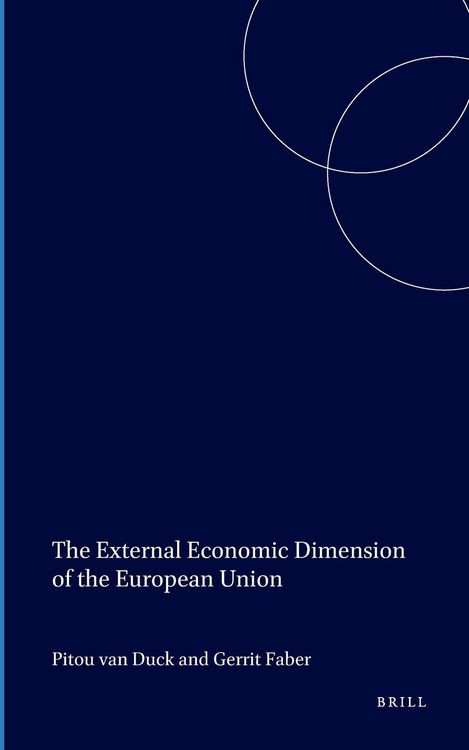 Produktbild: The External Economic Dimension of the European Union