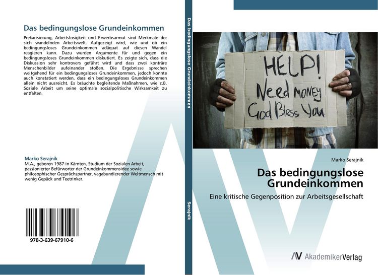 Produktbild: Das bedingungslose Grundeinkommen