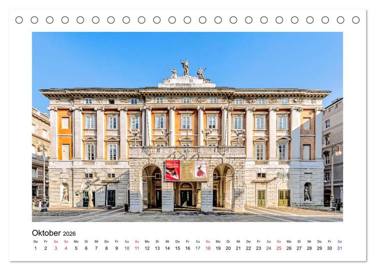 Produktbild: Friaul-Julisch Venetien - Triest (Tischkalender 2026 DIN A5 quer), CALVENDO Monatskalender