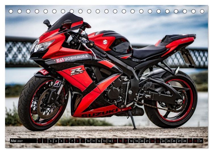Produktbild: Yoshimura Gixxer Limited Edition (Tischkalender 2027 DIN A5 quer), CALVENDO Monatskalender