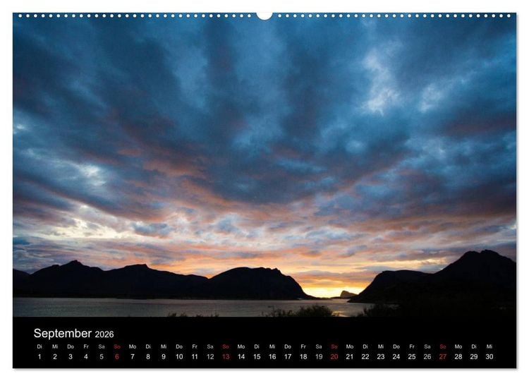 Produktbild: Lofoten - Norwegens magische Inseln (hochwertiger Premium Wandkalender 2026 DIN A2 quer), Kunstdruck in Hochglanz