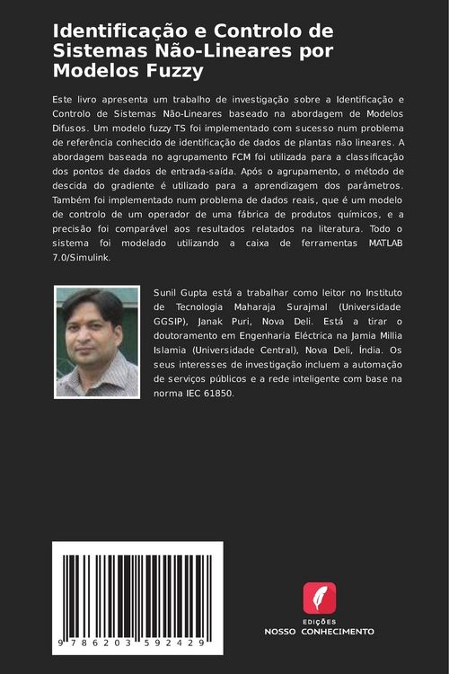 Produktbild: Identifica&ccedil;&atilde;o e Controlo de Sistemas N&atilde;o-Lineares por Modelos Fuzzy