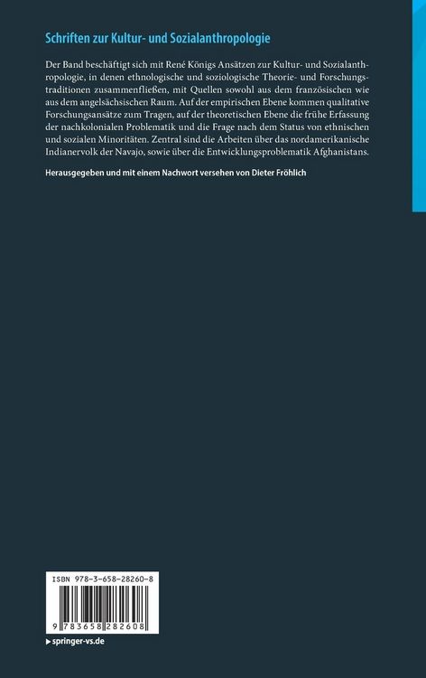 Produktbild: Schriften zur Kultur- und Sozialanthropologie
