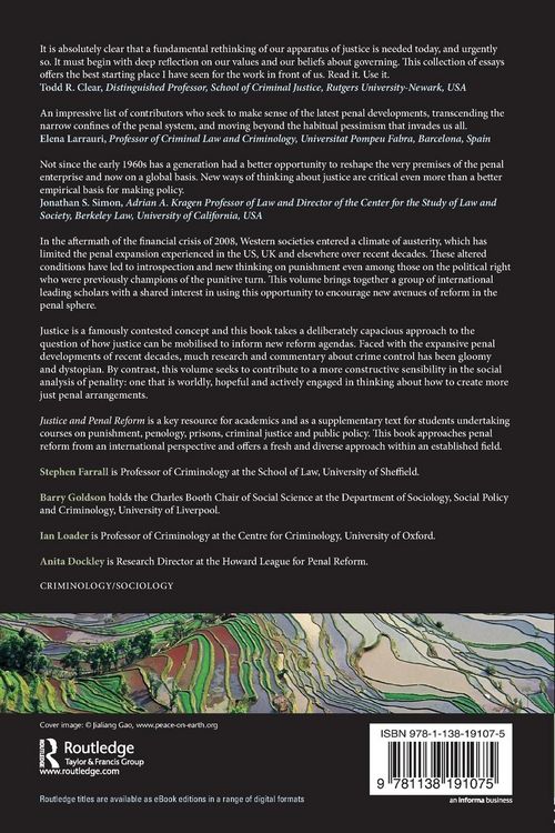 Produktbild: Justice and Penal Reform