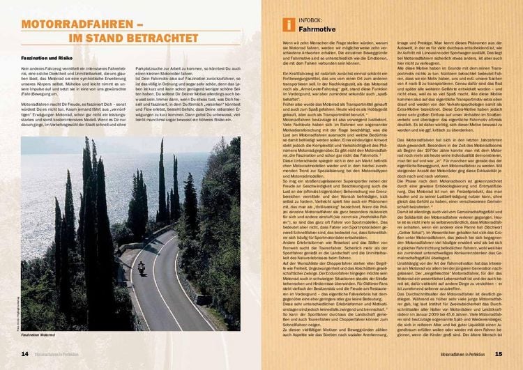 Produktbild: Motorradfahren in Perfektion