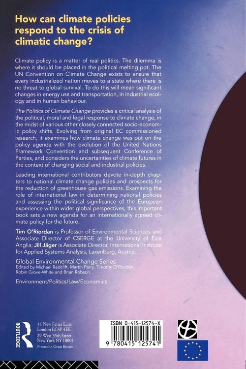 Produktbild: The Politics of Climate Change