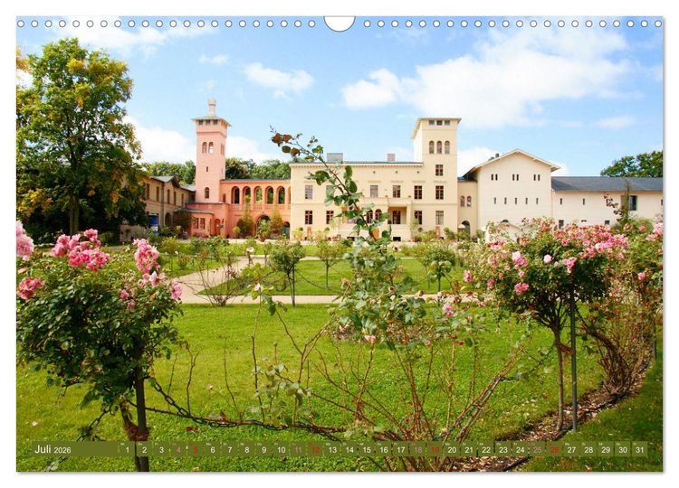 Produktbild: K&ouml;nigliche Residenzen in Potsdam (Wandkalender 2026 DIN A3 quer), CALVENDO Monatskalender