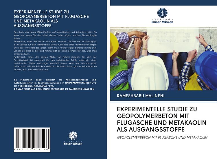 Produktbild: Experimentelle Studie Zu Geopolymerbeton mit Flugasche und Metakaolin als Ausgangsstoffe