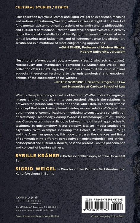 Produktbild: Testimony/Bearing Witness