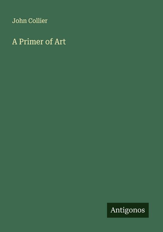 Produktbild: A Primer of Art