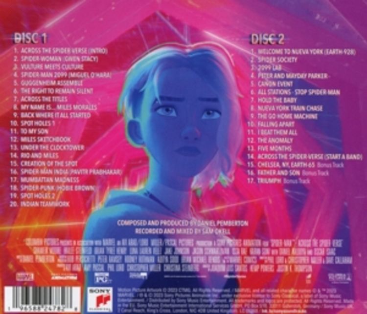Produktbild: Spider-Man: Across the Spider-Verse/OST Score