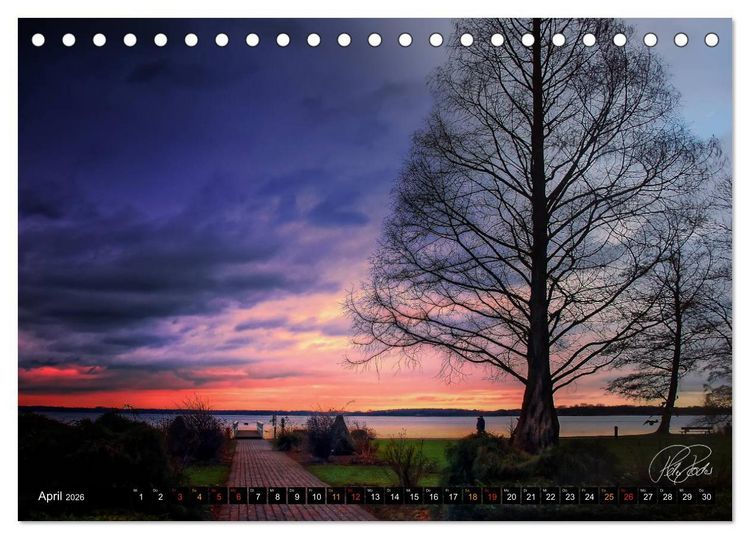 Produktbild: Am Zwischenahner Meer (Tischkalender 2026 DIN A5 quer), CALVENDO Monatskalender