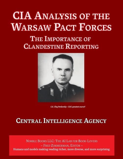 Produktbild: CIA Analysis of The Warsaw Pact Forces