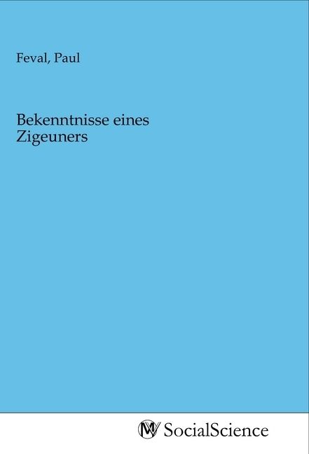Produktbild: Bekenntnisse eines Zigeuners