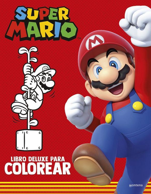 Produktbild: Super Mario: libro deluxe para colorear