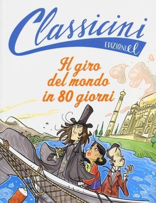 Produktbild: Il giro del mondo in 80 giorni da Jules Verne. Classicini