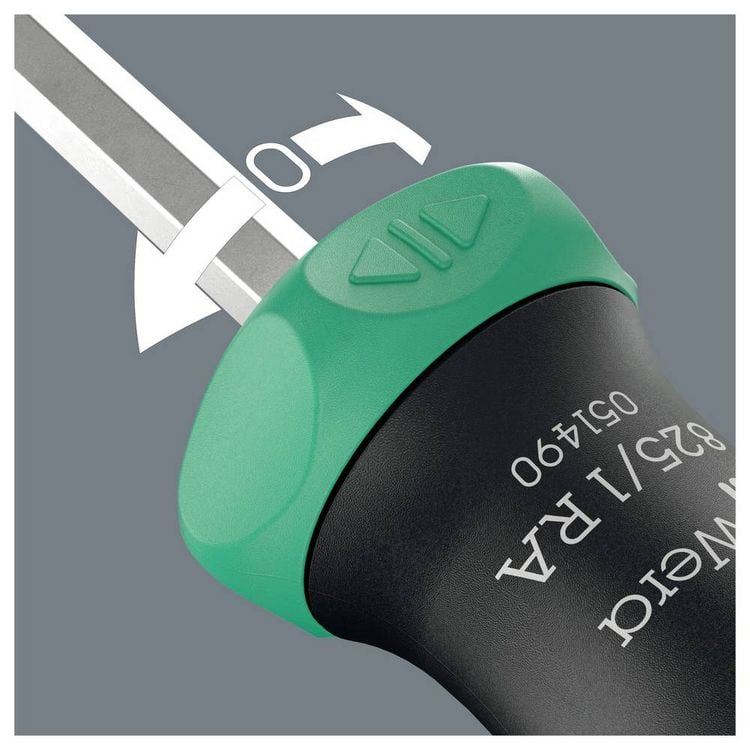 Produktbild: Wera Kompakt 27 RA 1 Werkstatt Bit-Set 1/4\" (6.3 mm)
