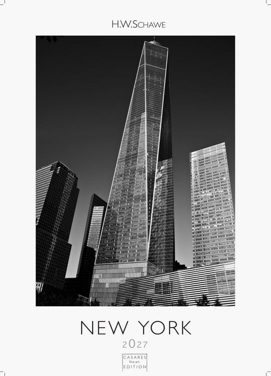 Produktbild: New York schwarz-weiss Kalender 2027 &ndash; Wandkalender | Fotokalender Nordamerika S 29x21cm - Eleganter Schwarz-Wei&szlig;-Print mit beeindruckenden New York City Motiven