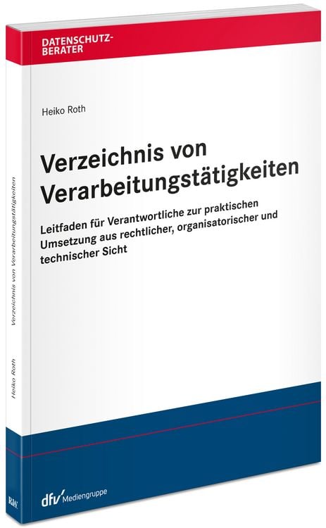 Produktbild: Verzeichnis von Verarbeitungst&auml;tigkeiten