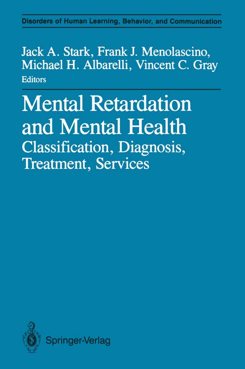 Produktbild: Mental Retardation and Mental Health