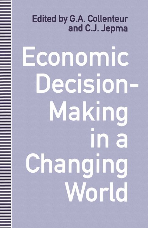 Produktbild: Economic Decision-Making in a Changing World