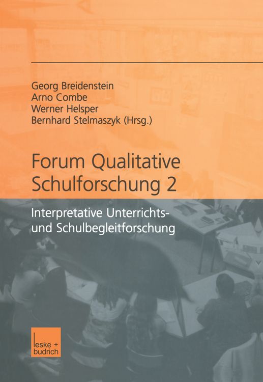 Produktbild: Forum qualitative Schulforschung 2