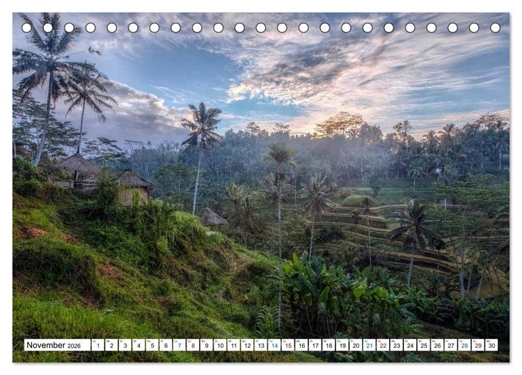 Produktbild: Bali, tropisches Inselparadies in Indonesien (Tischkalender 2026 DIN A5 quer), CALVENDO Monatskalender