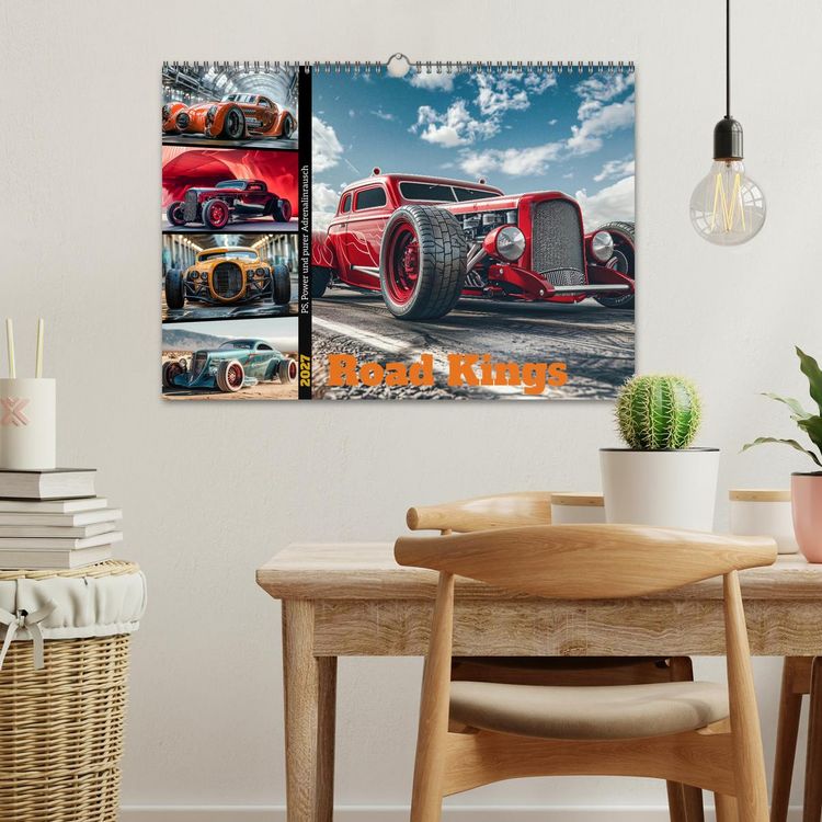 Produktbild: Road Kings (Wandkalender 2027 DIN A3 quer), CALVENDO Monatskalender