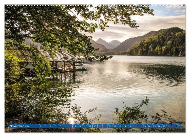 Produktbild: Allg&auml;u - Perle im S&uuml;den (Wandkalender 2026 DIN A2 quer), CALVENDO Monatskalender
