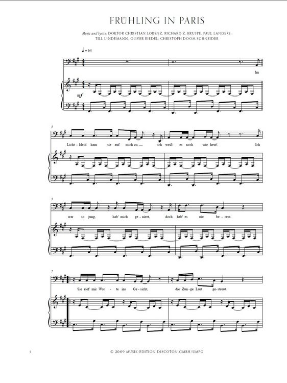Produktbild: RAMMSTEIN: XXI - NOTENBUCH KLAVIER - INKL. CD