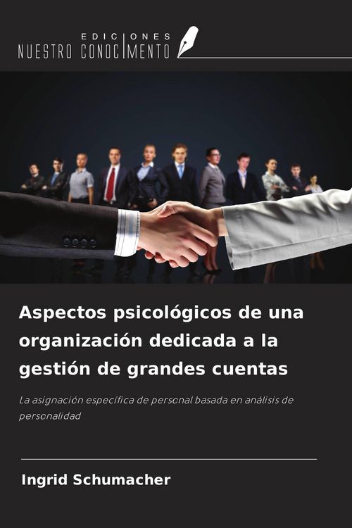 Produktbild: Aspectos psicol&oacute;gicos de una organizaci&oacute;n dedicada a la gesti&oacute;n de grandes cuentas