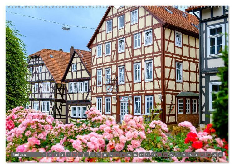 Produktbild: Ein Blick auf die Hansestadt Korbach (Wandkalender 2026 DIN A2 quer), CALVENDO Monatskalender