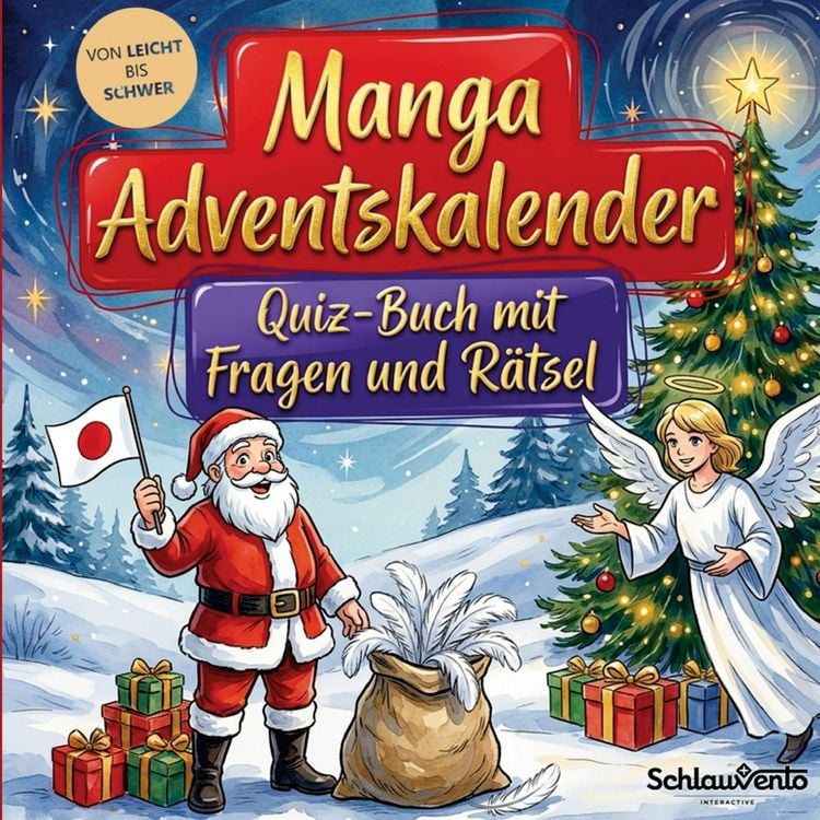 Produktbild: Manga-Adventskalender: Quiz-Buch mit Fragen und R&auml;tsel
