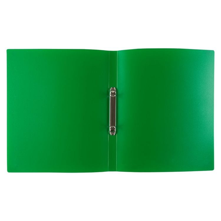 Produktbild: Idena Ringbuch aus Kunststoff 2 Ringe gr&uuml;n DIN A4 R&uuml;ckenbreite 2cm