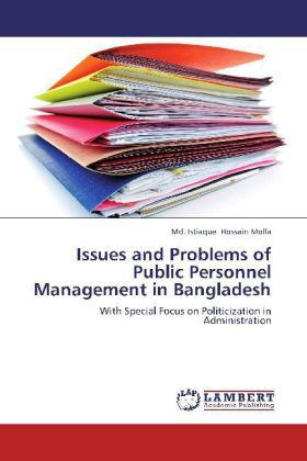 Produktbild: Hossain Molla, M: Issues and Problems of Public Personnel Ma