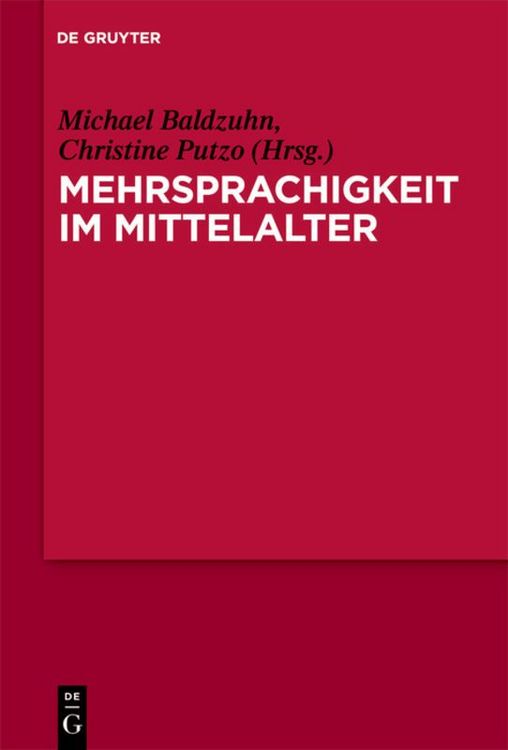 Produktbild: Mehrsprachigkeit im Mittelalter