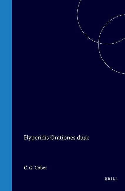 Produktbild: Hyperidis Orationes Duae