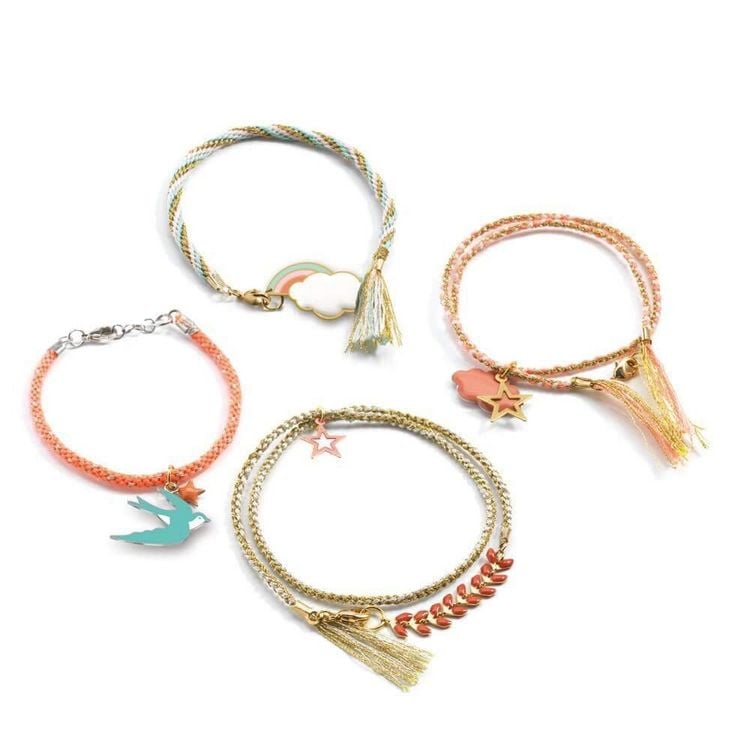 Produktbild: DJECO Kreativ Set: Kumihimo Armb&auml;nder