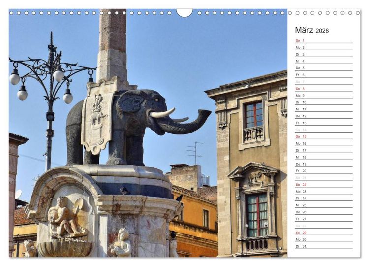 Produktbild: Sizilien - Insel zwischen zwei Kontinenten (Wandkalender 2026 DIN A3 quer), CALVENDO Monatskalender